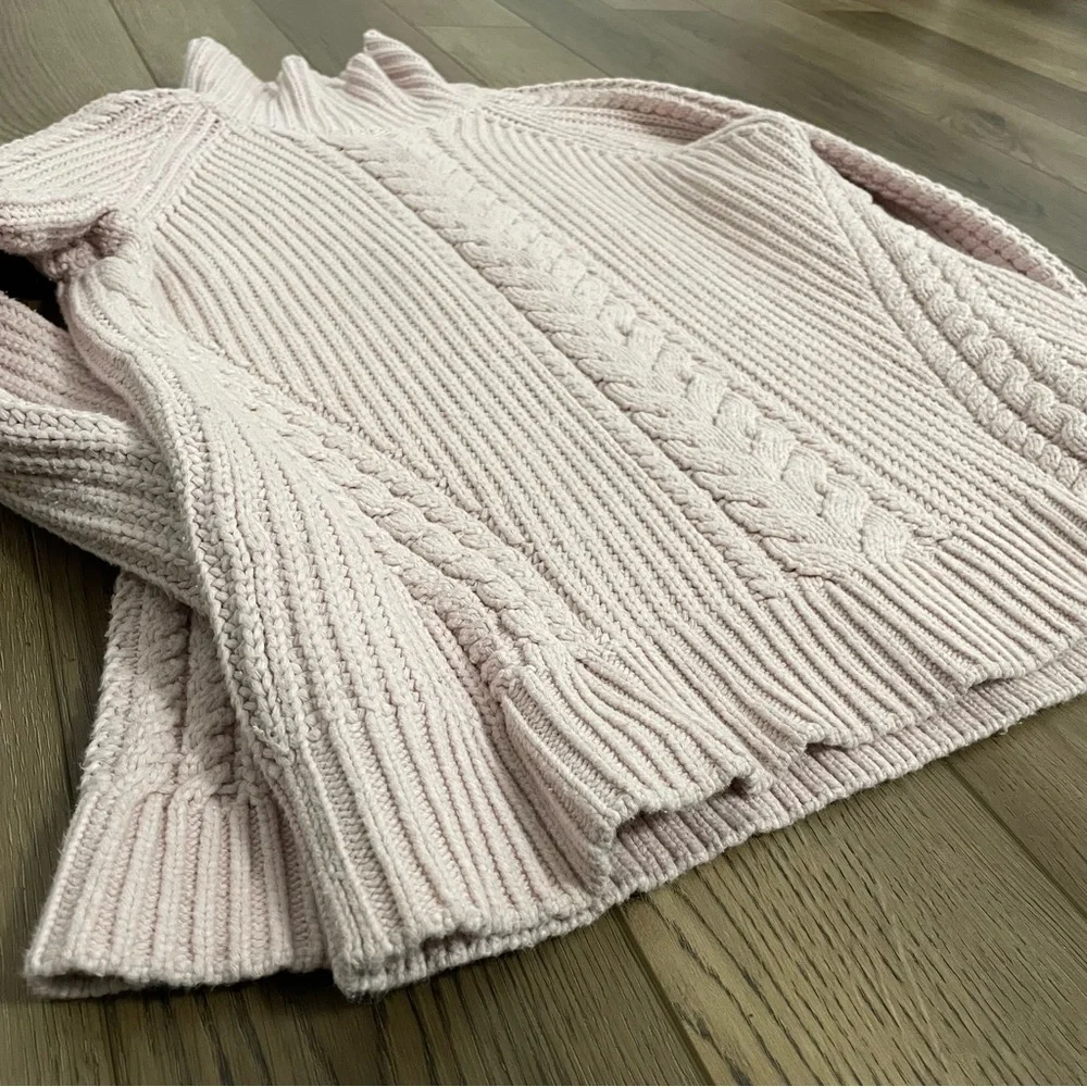Lululemon Bring the‎ Cozy Turtleneck Sweater Pink